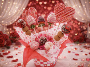 🌸 Sweetheart Petite Strawberry Bouquet